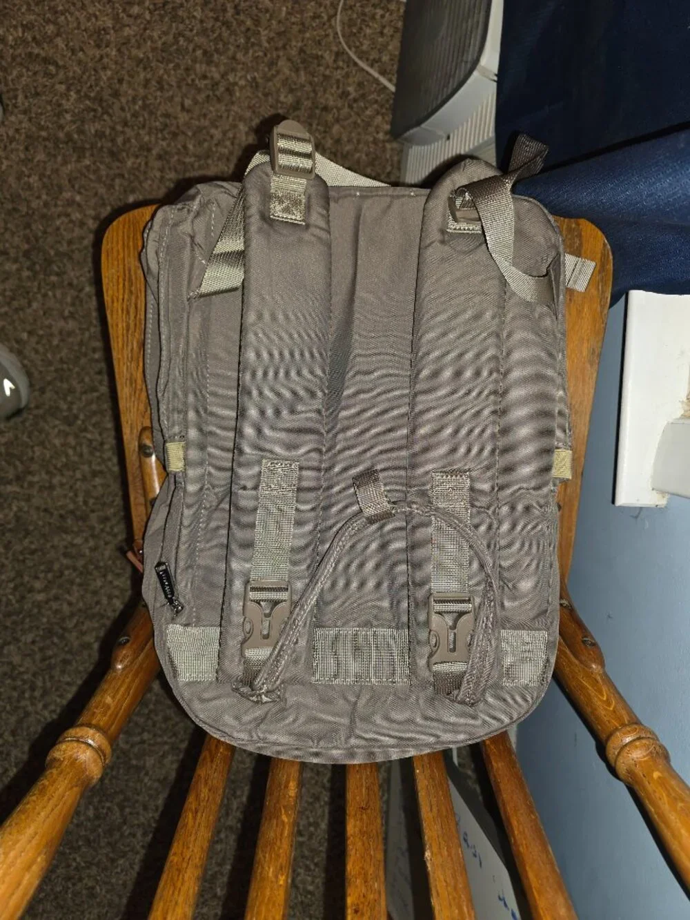 NWT!! BabbleRoo XL Diaper Backpack, Multi-function, Waterproof - DARK GREY